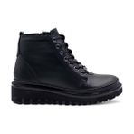 Voyager 7685-1 Kadın Deri Comfort Bot - Siyah - 41