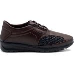 Voyager 8585 Kadın Deri Comfort Ayakkabı - Kahverengi - 37