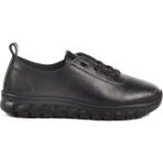 Voyager 9050K Kadın Siyah Nata (36-41) Deri Casual Ayakkabı