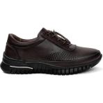 Voyager 9407 Kadın Deri Comfort Casual Ayakkabı Kahverengi