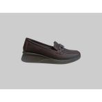 Voyager 9608 Kadın Deri Comfort Ayakkabı - Kahve