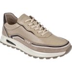 Voyager Hakiki Deri Yazlık Erkek Spor Ayakkabı Sneaker VOY-684 Bej
