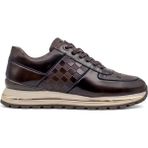 Voyager M157 Erkek Hakiki Deri Sneaker Ayakkabı - Taba