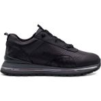 Voyager M533 Erkek Hakiki Deri Sneaker Ayakkabı - Siyah