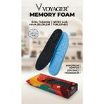 Voyager - Memory Foam | Rahat Ayakkabı Tabanlığı - Siyah - 37