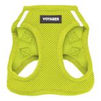Voyager Step-in Air Cat Koşum Takımı - Best Pet Supplies Küçük ve Orta Ölçekli Kediler için Yelek Koşumunda Tüm Hava Mesh Basamağı - Koşum (Limon Yeşili), XXS (Göğüs: 26,5-33 cm)