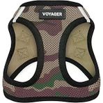 Voyager Step-In Air Dog Koşum Takımı - Best Pet Supplies Tarafından Küçük Orta Boy Köpekler Için Tüm Hava Koşullarına Örgü Yelek Koşum Takımı - Army Base, Xs
