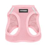 Voyager Step-in Air Köpek Tasması, Her Havada Kullanılabilen File, Yansıtıcı, Küçük, Orta Boy Köpekler, Kediler İçin Çekme Yapmayan Tasma, Kanca ve Halka Bağlantı Elemanı ile Güvenli, Toka, Çift