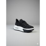 Voyager Triko Kalın Taban Kadın Sneaker Ayakkabı B029 - Siyah