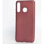 Voyo Huawei P30 Lite Kılıf Soft ve Pürüzsüz Yüzeyli Ipeksi Silikon Kapak - Mürdüm