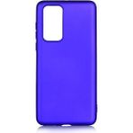 Voyo Huawei P40 Kılıf Soft ve Pürüzsüz Yüzeyli Ipeksi Silikon Kapak - Saks Mavi