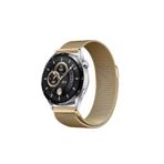 VOYO Huawei Watch Gt Pro 6 / GT 6 46mm Saat Kordonu Metal Hasır Tasarım Mıknatıslı Kordon Kayış Strap