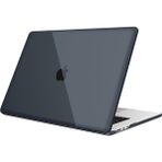 Voyo MacBook Air 15 Inç A2941 Model Uyumlu Koruyucu Kapak Çift Parça - Koyu Gri