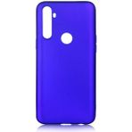 Voyo Realme C3 Kılıf Soft ve Pürüzsüz Yüzey Ipeksi Silikon Kapak Hopy - Saks Mavi