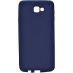 Voyo Samsung Galaxy A7 2017 Kılıf Soft ve Pürüzsüz Yüzey Ipeksi Silikon Kapak Hopy - Lacivert