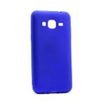 Voyo Samsung Galaxy J3 Kılıf Soft ve Pürüzsüz Yüzey Ipeksi Silikon Kapak Hopy - Saks Mavi