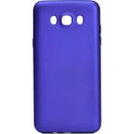 Voyo Samsung Galaxy J7 2016 Kılıf Soft ve Pürüzsüz Yüzey Ipeksi Silikon Kapak Hopy - Saks Mavi