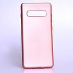 Voyo Samsung Galaxy S10 Kılıf Soft ve Pürüzsüz Yüzey Ipeksi Silikon Kapak Hopy - Rose Gold