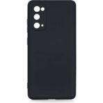 Voyo Samsung Galaxy S20 Fe Kılıf Kamera Korumalı Içi Kadife Silikon Kapak Hopy - Siyah