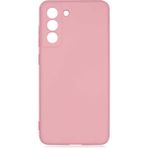 Voyo Samsung Galaxy S21 Fe Kılıf Kamera Korumalı Içi Kadife Silikon Kapak Hopy - Pudra Pembe