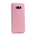 Voyo Samsung Galaxy S8 Plus Kılıf Soft ve Pürüzsüz Yüzey Ipeksi Silikon Kapak Hopy - Rose Gold