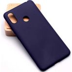 Voyo Xiaomi Mi 8 Se Kılıf Soft ve Pürüzsüz Yüzey Ipeksi Silikon Kapak Hopy - Lacivert