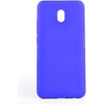 Voyo Xiaomi Redmi 8A Kılıf Soft ve Pürüzsüz Yüzey Ipeksi Silikon Kapak Hopy - Saks Mavi