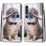 VQWQ LG Velvet 4G 5G / LG G9 Velvet için Kılıf - Renkli Boyama Flip Telefon Kılıfı El Kayışı Kart Tutacağı Mıknatıslı PU Deri + Yumuşak Kabuk Cüzdan Kılıfı LG Velvet 4G 5G / LG G9 Velvet [DEF] -Gözlük