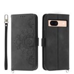 VQWQ Oppo Reno 11 Pro için Cüzdan Kılıf - Çiçek Zinciri Cüzdan Kapaklı Kılıf Cep Telefonu Kılıfı Kapak Kickstand Magnet Kredi Kartı Bölmesi Deri Çanta Case Oppo Reno 11 Pro [DEF] - Siyah
