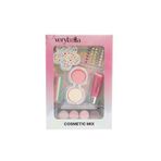 VRB83000 Very Bella Güzellik Seti (saç tebeşiri+far+yüz boyası+lip gloss+sticker Kız Erkek Çocuk Oyu
