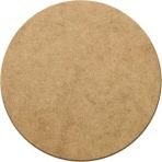 VRDEPO Supla Yuvarlak Ham Mdf 3 mm 31 cm 12'li