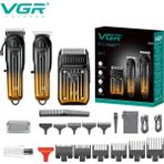 VRG Farissu Vgr V-644 Profesyonel 3ü 1 Arada Şarjlı Bakım Seti - Saç, Sakal ve Sıfırlama Tıraş Makinesi - 1 ADET SET