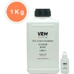 VRM Vernikrecinemarketi Rtv-2 Beyaz Kalıp Silikonu (10 Shore) 1 kg - 1 Adet - 010 - Beyaz