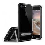 Vrs Design iPhone 8-7 Crystal Bumper Jet Black Kılıf