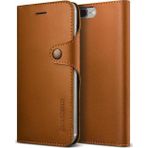 Vrs Design İphone 8 Plus /7 Plus İle Uyumlu Native Diary Kılıf Brown