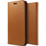 Vrs Design iPhone X Genuine Leather Brown Kılıf