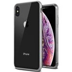 Vrs Design iPhone Xs Max Steel Silver Crystal Bumper Kılıf