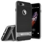 Vrs Design VRS84209 iPhone 7 Plus High Pro Shield Kılıf, Arka Kapak, Koyu Gri