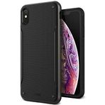 Vrs Design VRS94178 iPhone Xs Max High Pro Shield Kılıf, Arka Kapak, Metalik Siyah