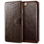 Vrs Design VRSIP7DL Iphone 8/7 Wallet Layered, Iki Katmanlı Cüzdan Kılıf, Kahverengi