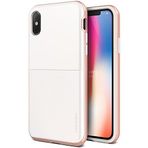 Vrs Design VRSIP8 iPhone X High Pro Shield Kılıf, Beyaz ve Rose Gold