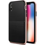 Vrs Design VRSIP8 iPhone X High Pro Shield Kılıf, Siyah ve Rose Gold
