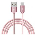 Vrs Design VRSTYPC 1 mt Pembe Quick 3.0 Type-C Veri ve Şarj Kablosu