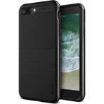 VRS iPhone 8 Plus / 7 Plus New High Pro Shield Kılıf Metal Black - Siyah