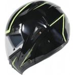 VRT Çene Açılır Vizörlü Kask [MD-808] [siyah - Sarı]