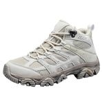 Vrupons Mid Top Retro Nefes Alabilir Yürüyüş Gri Outdoor Ayakkabısı