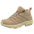 Vrupons Mid Top Retro Nefes Alabilir Yürüyüş Haki Outdoor Ayakkabısı