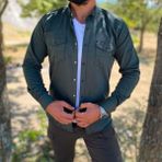 Vs Tactic Yeşil Outdoor Gömlek - Haki Yeşili