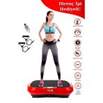 Vs5 Max 2d Xxl Vibration Plate Hoparlör-Kumandalı Yüksek Titreşimli Zayıflama ALETI-150 kg Taşıma - 1 - 2 Yaş - Ahşap