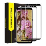 VSEER Samsung Galaxy S8 Plus için kırılmaz cam için 2 adet koruyucu folyo, 3D tam kaplama, kristal berraklığında Samsung S8 Plus folyo, ultra şeffaf tampon, S8 Plus koruyucu cam